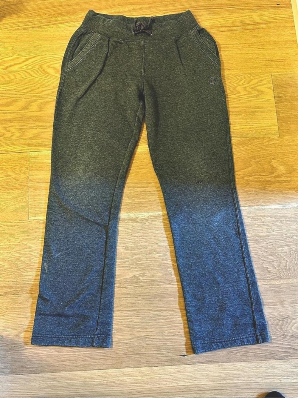 Champion Dark Gray Men's Fleece Joggers with Drawstring